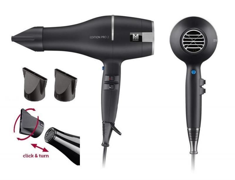 Moser Edition Hajszárítógép 2100W professzionális Moser Edition Hajszárítógép 2100W professzionális